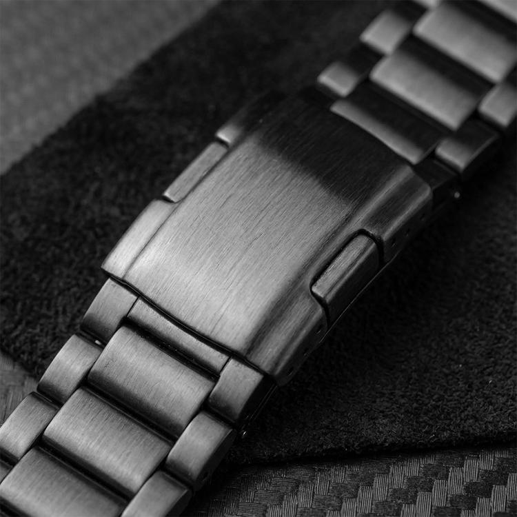 Cinturino per orologio in lega di titanio con fibbia a tartaruga e tre perline, For Google Pixel Watch 4 / 3 45mm