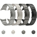 Cinturino per orologio in lega di titanio con fibbia a tartaruga e tre perline, For Google Pixel Watch 4 / 3 45mm
