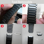 Cinturino per orologio in acciaio inossidabile con fibbia pieghevole a sgancio laterale e un solo perlino., For Google Pixel Watch 4 / 3 45mm