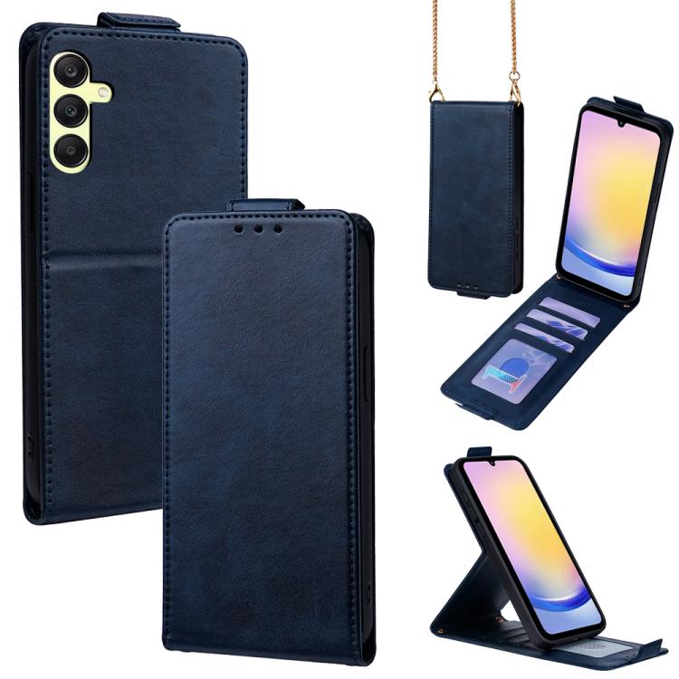 Cover a libro verticale in similpelle vegana tinta unita con tracolla, For Samsung Galaxy A25 5G Global, For Samsung Galaxy A24 4G, For Samsung Galaxy A34 5G, For Samsung Galaxy A54 5G, For Samsung Galaxy A04e, For Samsung Galaxy A14 5G