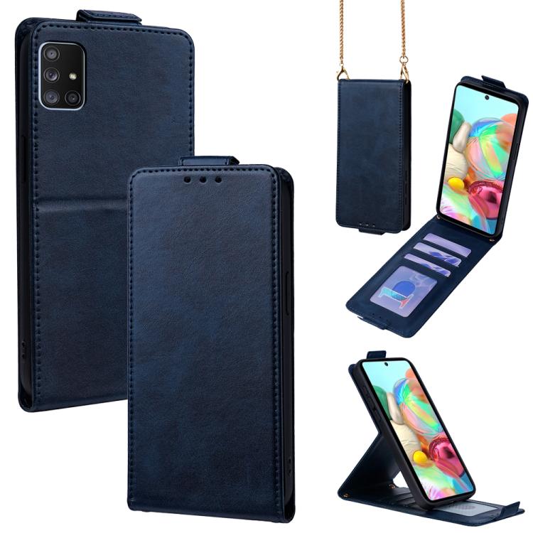 Cover a libro verticale in similpelle vegana tinta unita con tracolla, For Samsung Galaxy A04, For Samsung Galaxy A13 5G, For Samsung Galaxy A03S US 165.85mm, For Samsung Galaxy A71 5G