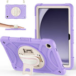 Custodia ibrida in silicone per tablet King PC con supporto, cinturino da polso e tracolla., For Samsung Galaxy Tab A11+ / A9+, For Samsung Galaxy Tab A11 / A9