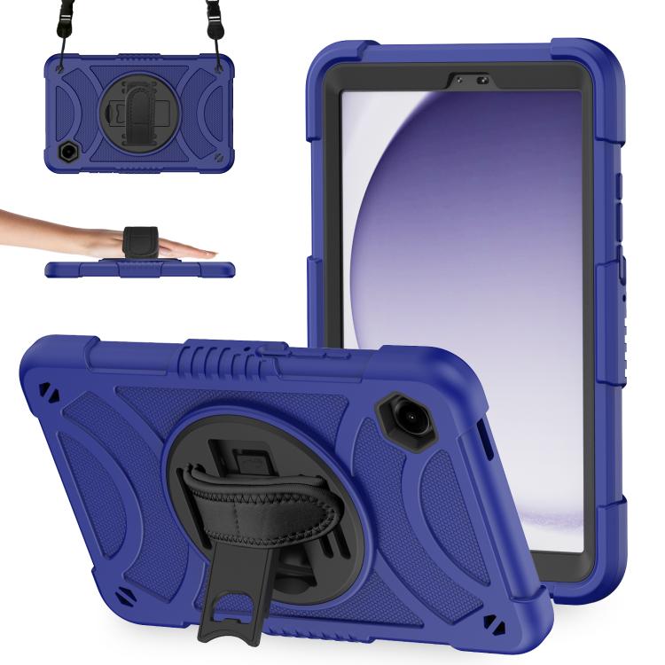 Custodia ibrida in silicone per tablet King PC con supporto, cinturino da polso e tracolla., For Samsung Galaxy Tab A11+ / A9+, For Samsung Galaxy Tab A11 / A9