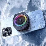 Black Shark Mag-Cooler 5 Pro, dissipatore di calore magnetico a semiconduttore con clip posteriore per cellulari., Mag-Cooler 5 Pro