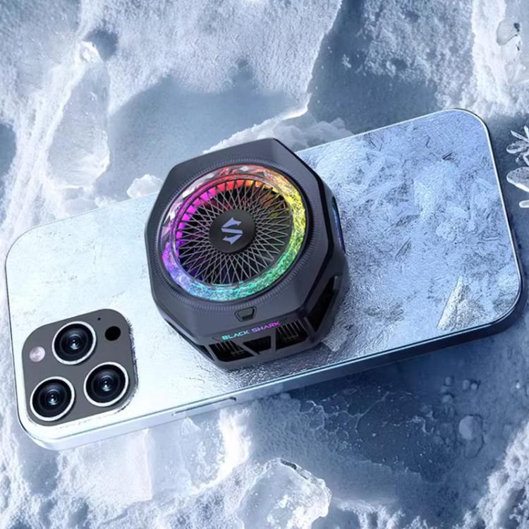 Black Shark Mag-Cooler 5 Pro, dissipatore di calore magnetico a semiconduttore con clip posteriore per cellulari., Mag-Cooler 5 Pro