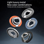 Supporto magnetico per telefono con fibbia ad anello girevole a 360 gradi e funzionalità multifunzione., Magnetic 21st Generation Phone Holder