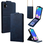 Cover a libro verticale in similpelle vegana tinta unita con tracolla, For Samsung Galaxy M16 5G, For Samsung Galaxy F06 5G, For Samsung Galaxy M35, For Samsung Galaxy Xcover7 Pro, For Samsung Galaxy M55, For Samsung Galaxy M15 5G