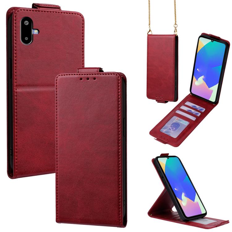 Cover a libro verticale in similpelle vegana tinta unita con tracolla, For Samsung Galaxy M16 5G, For Samsung Galaxy F06 5G, For Samsung Galaxy M35, For Samsung Galaxy Xcover7 Pro, For Samsung Galaxy M55, For Samsung Galaxy M15 5G
