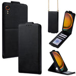 Cover a libro verticale in similpelle vegana tinta unita con tracolla, For Samsung Galaxy Xcover7, For Samsung Galaxy M34 5G, For Samsung Galaxy M54, For Samsung Galaxy M14 5G, For Samsung Galaxy Xcover6 Pro, For Samsung Galaxy M53