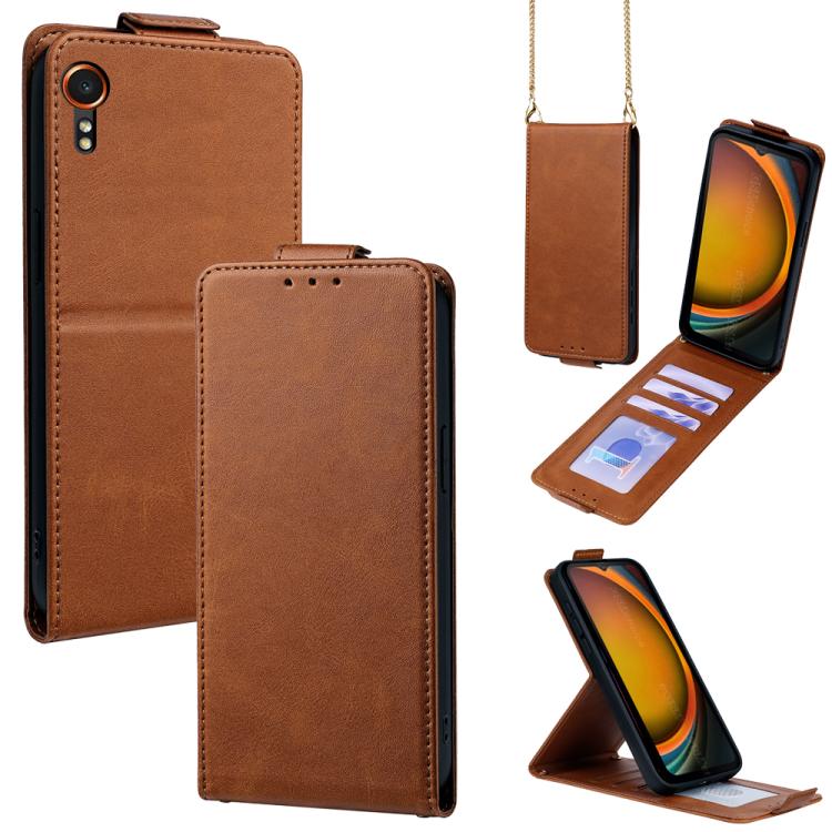 Cover a libro verticale in similpelle vegana tinta unita con tracolla, For Samsung Galaxy Xcover7, For Samsung Galaxy M34 5G, For Samsung Galaxy M54, For Samsung Galaxy M14 5G, For Samsung Galaxy Xcover6 Pro, For Samsung Galaxy M53