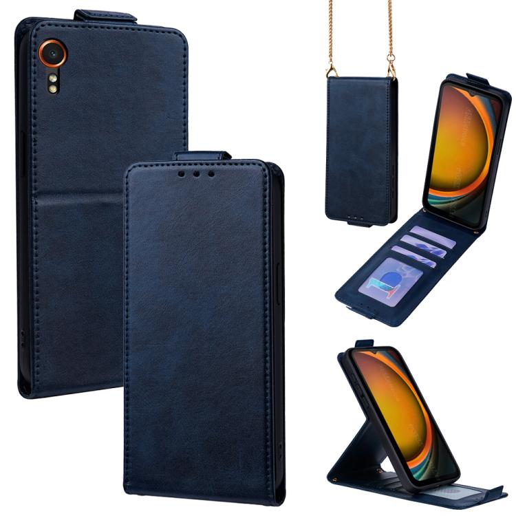 Cover a libro verticale in similpelle vegana tinta unita con tracolla, For Samsung Galaxy Xcover7, For Samsung Galaxy M34 5G, For Samsung Galaxy M54, For Samsung Galaxy M14 5G, For Samsung Galaxy Xcover6 Pro, For Samsung Galaxy M53