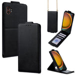 Cover a libro verticale in similpelle vegana tinta unita con tracolla, For Samsung Galaxy M16 5G, For Samsung Galaxy F06 5G, For Samsung Galaxy M35, For Samsung Galaxy Xcover7 Pro, For Samsung Galaxy M55, For Samsung Galaxy M15 5G