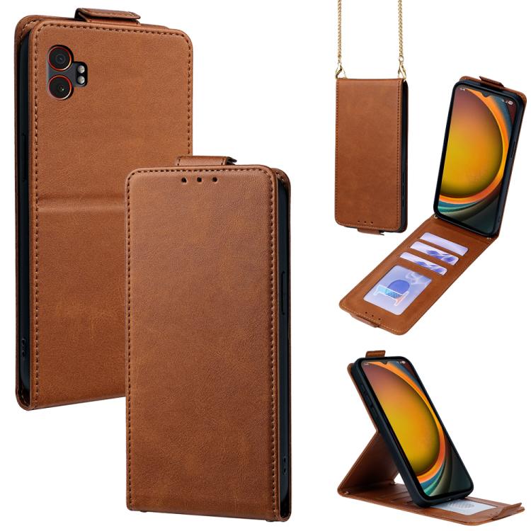 Cover a libro verticale in similpelle vegana tinta unita con tracolla, For Samsung Galaxy M16 5G, For Samsung Galaxy F06 5G, For Samsung Galaxy M35, For Samsung Galaxy Xcover7 Pro, For Samsung Galaxy M55, For Samsung Galaxy M15 5G