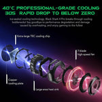 Black Shark Mag-Cooler 4 Pro 27W Dissipatore di calore magnetico a semiconduttore con clip posteriore per telefono, Mag-Cooler 4 Pro