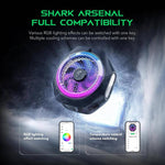 Black Shark Mag-Cooler 4 Pro 27W Dissipatore di calore magnetico a semiconduttore con clip posteriore per telefono, Mag-Cooler 4 Pro