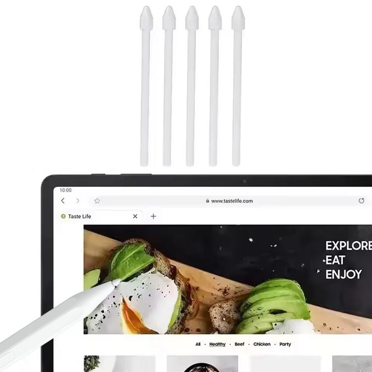 Set di 5 punte di ricambio per penna stilo., For Samsung Galaxy Tab S11 / S11 Ultra