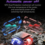 Black Shark Fun-Cooler 3 Pro 20W Semiconductor Cooling Clip Back Phone Radiator, Fun-Cooler 3 Pro