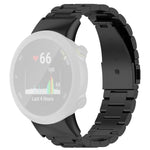 Cinturino per orologio xDfind Three Beads in acciaio inossidabile, For Garmin Forerunner 45 / 45S / Swim 2, For Garmin Forerunner 35 / 30
