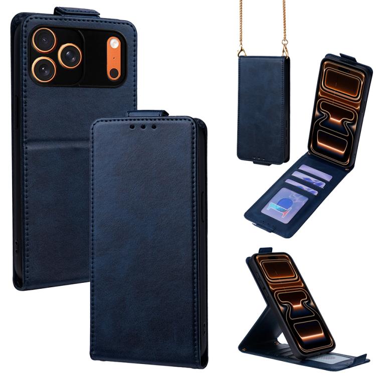 Cover a libro verticale in similpelle vegana tinta unita con tracolla, For iPhone 17e / 16e, For iPhone 17 Pro Max, For iPhone 17 Pro, For iPhone 17, For iPhone Air, For iPhone 16 Pro Max