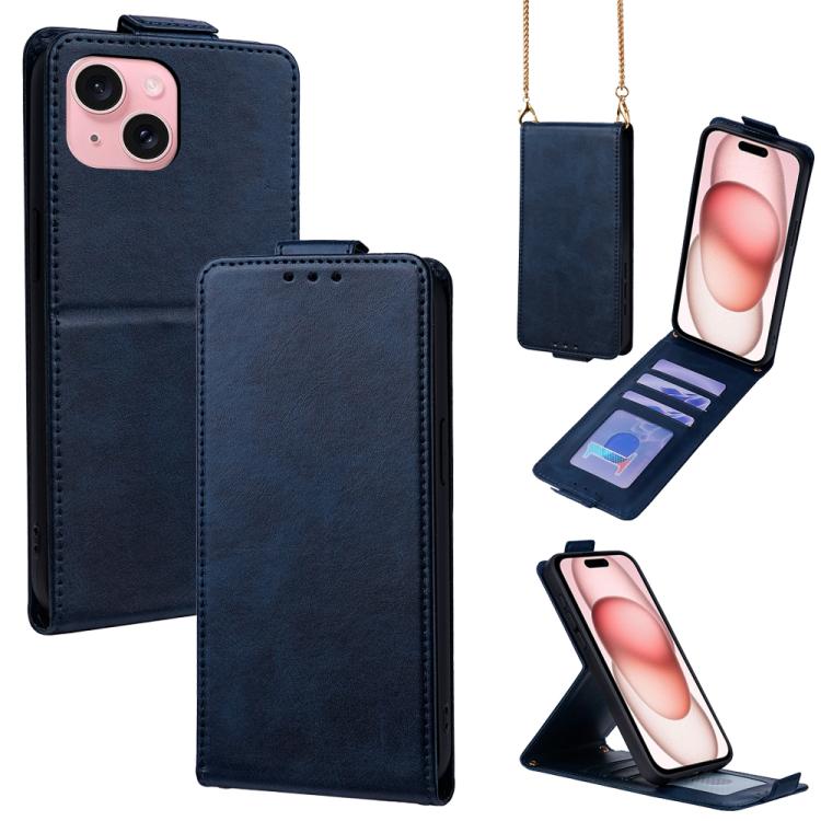 Cover a libro verticale in similpelle vegana tinta unita con tracolla, For iPhone 15, For iPhone 14 Plus, For iPhone 14, For iPhone 14 Pro, For iPhone 14 Pro Max, For iPhone 13 Pro Max