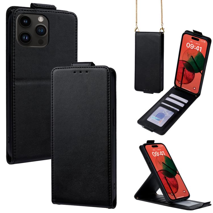 Cover a libro verticale in similpelle vegana tinta unita con tracolla, For iPhone 15, For iPhone 14 Plus, For iPhone 14, For iPhone 14 Pro, For iPhone 14 Pro Max, For iPhone 13 Pro Max