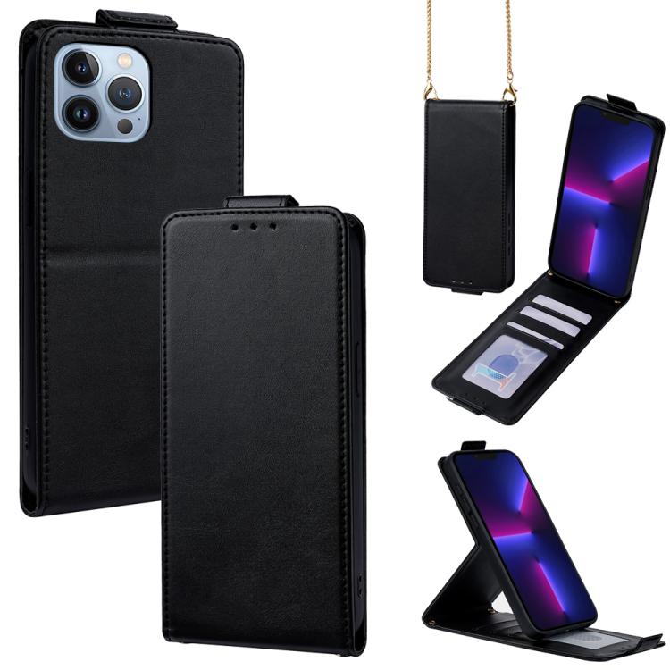 Cover a libro verticale in similpelle vegana tinta unita con tracolla, For iPhone 15, For iPhone 14 Plus, For iPhone 14, For iPhone 14 Pro, For iPhone 14 Pro Max, For iPhone 13 Pro Max