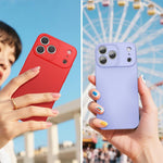 Custodia per telefono XDcase in silicone sintetico con pulsante AI integrato e copertura completa., For iPhone 17 Pro Max, For iPhone 17 Pro, For iPhone 17, For iPhone Air