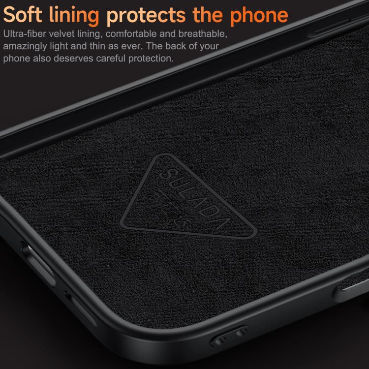 Custodia per telefono SULADA con cinturino da polso, supporto metallico nascosto e similpelle., For iPhone 17 Pro Max, For iPhone 17 Pro, For iPhone 17, For iPhone 16 Pro Max, For iPhone 16 Pro, For iPhone 16