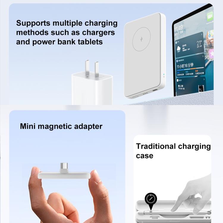 Adattatore di ricarica magnetico di tipo C, For Apple Pencil 2