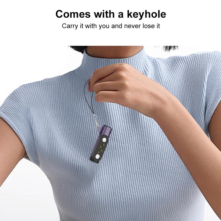 Adattatore convertitore da interfaccia Type-C a 4 pin per auricolari a conduzione ossea