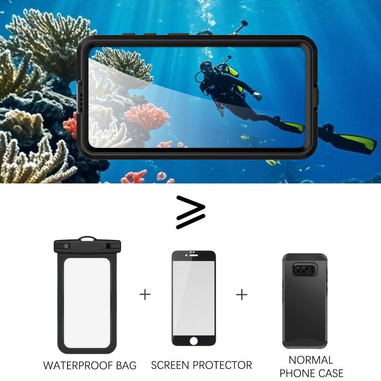 Custodia per telefono RedPepper IP68 impermeabile con tripla protezione MagSafe, For Samsung Galaxy S26+ 5G, For Samsung Galaxy S26 Ultra 5G, For Samsung Galaxy S26 5G
