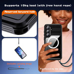 Custodia per telefono RedPepper IP68 impermeabile con tripla protezione MagSafe, For Samsung Galaxy S26+ 5G, For Samsung Galaxy S26 Ultra 5G, For Samsung Galaxy S26 5G