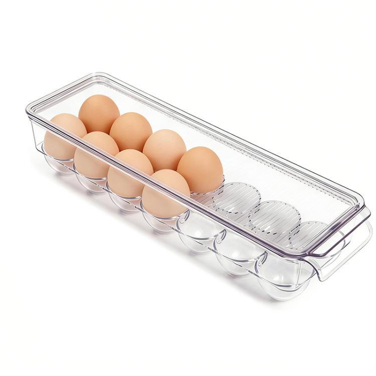 Contenitore per alimenti trasparente in PET da cassetto per frigorifero, Small Size, Medium Size, Large Size, Narrow Style, Egg Carton, Coke Box