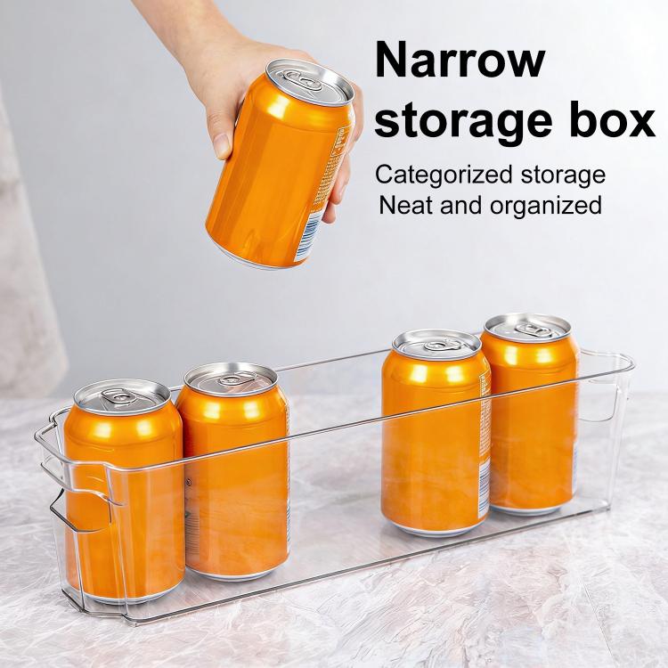 Contenitore per alimenti trasparente in PET da cassetto per frigorifero, Small Size, Medium Size, Large Size, Narrow Style, Egg Carton, Coke Box