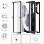 Custodia per telefono RedPepper in metallo a tripla protezione con dissipazione del calore., For Samsung Galaxy S26+ 5G, For Samsung Galaxy S26 Ultra 5G, For Samsung Galaxy S26 5G