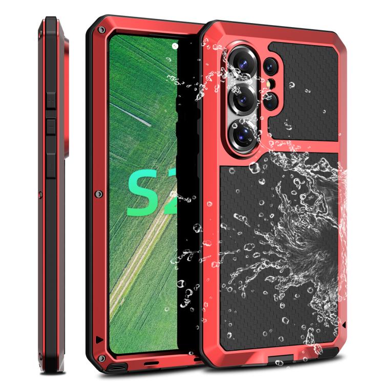 Custodia per telefono RedPepper in metallo a tripla protezione con dissipazione del calore., For Samsung Galaxy S26+ 5G, For Samsung Galaxy S26 Ultra 5G, For Samsung Galaxy S26 5G