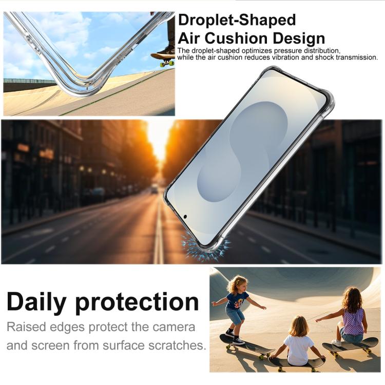 Custodia per telefono Imak antiurto con airbag in TPU, For Samsung Galaxy S26+ 5G, For Samsung Galaxy S26 Ultra 5G, For Samsung Galaxy S26 5G