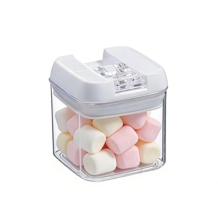 Contenitori ermetici a prova di umidità per alimenti, ideali per la conservazione di cereali e altri legumi., 500ML, 800ML, 1200ML, 7pcs/Set