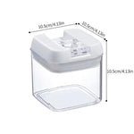 Contenitori ermetici a prova di umidità per alimenti, ideali per la conservazione di cereali e altri legumi., 500ML, 800ML, 1200ML, 7pcs/Set