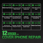 2UUL SC22 Viti di ricambio 12 viti per iPhone Series