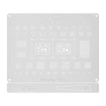 Stencil per reballing BGA CPU 2UUL BG03 da 0,12 mm per iPhone serie 17