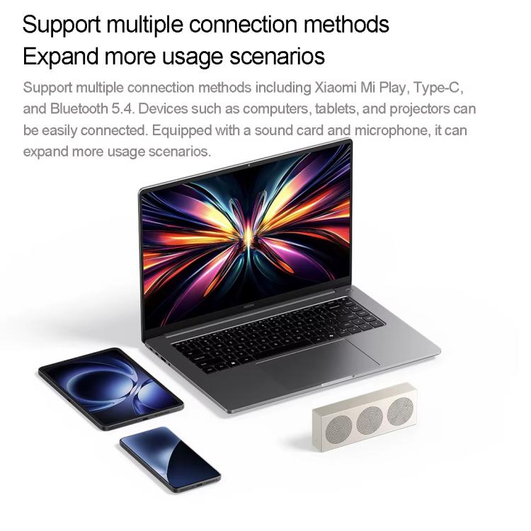 Altoparlante Bluetooth portatile originale Xiaomi, impermeabile IP66, da tavolo.