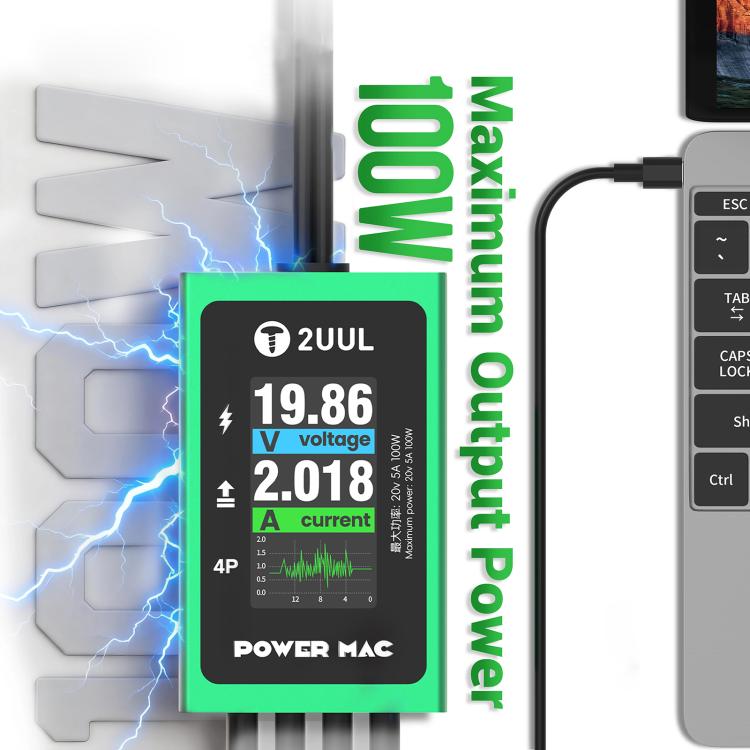 Cavo interruttore di alimentazione digitale 2UUL PW08 per Mac, per la riparazione di computer portatili.