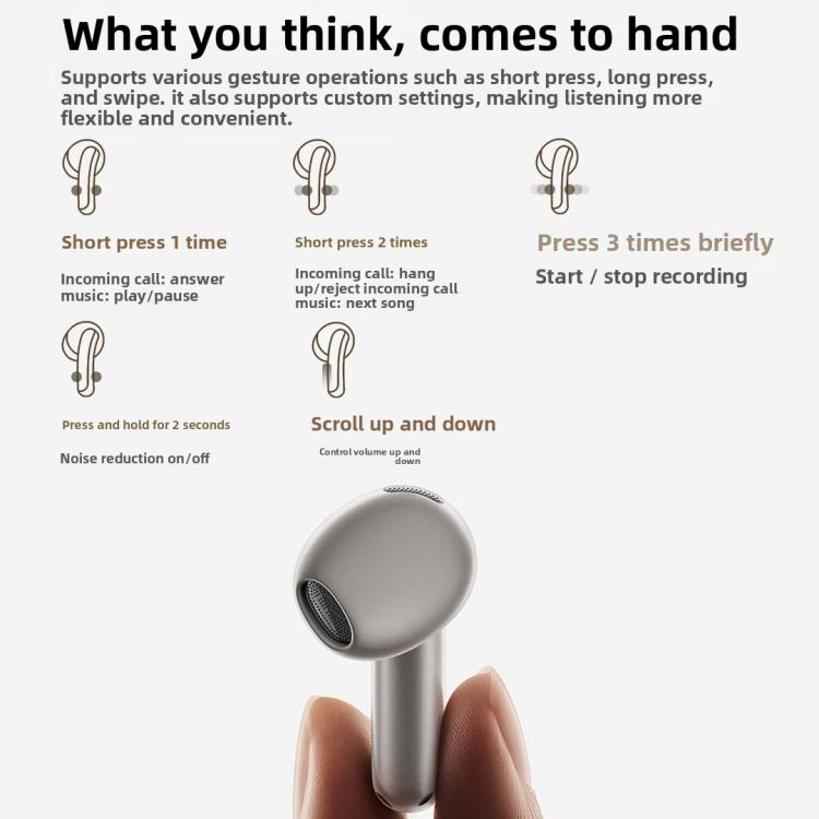 Auricolari Bluetooth TWS semi-in-ear originali Xiaomi Buds 6