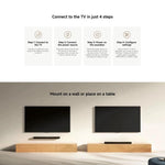 Soundbar 2.0 originale Xiaomi per TV e PC con supporto per connessione NFC, US Plug