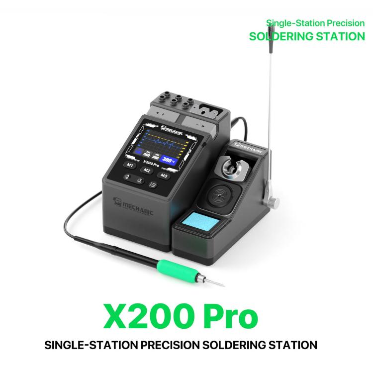Stazione saldante intelligente a penna MECHANIC X200 Pro con temperatura regolabile., EU Plug, US Plug