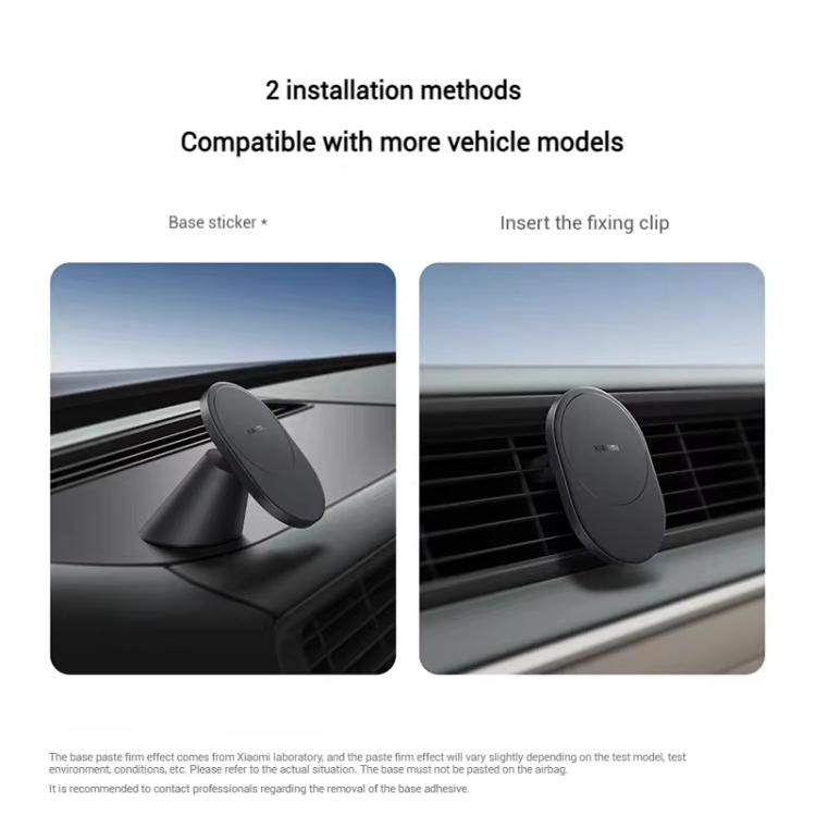 Caricabatterie wireless magnetico originale Xiaomi da 30 W per auto
