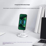 Caricabatterie wireless magnetico originale Xiaomi da 30 W 2 in 1 per cellulari e auricolari