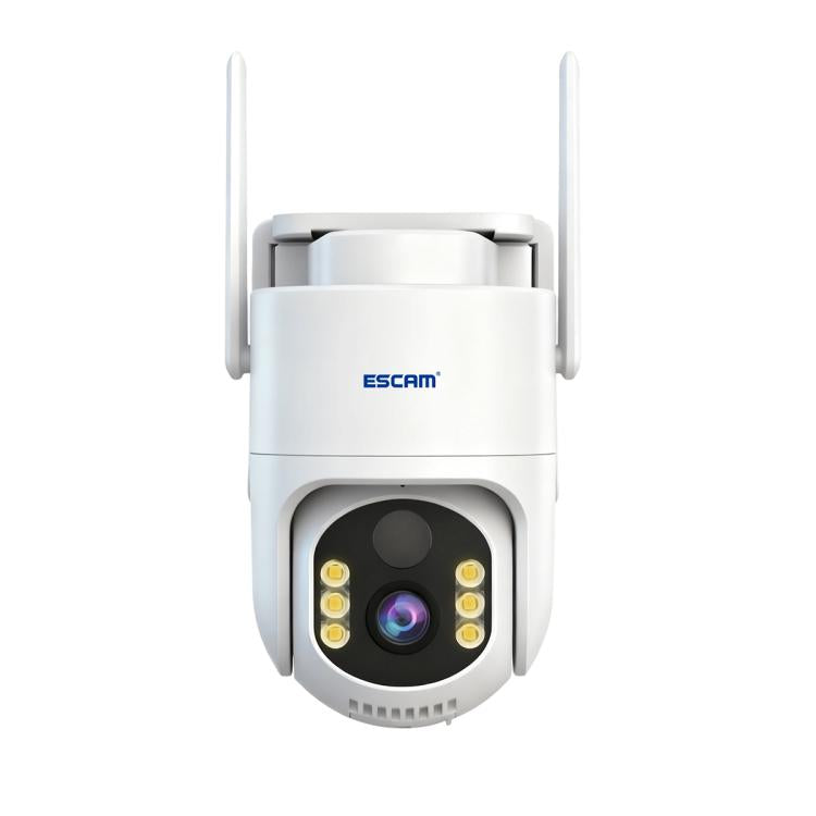 Sistema di telecamere di sicurezza wireless ESCAM QFS71 4G 3MP IP66 con pannello solare, European Version, American Version