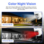 Sistema di telecamere di sicurezza wireless ESCAM QFS71 4G 3MP IP66 con pannello solare, European Version, American Version